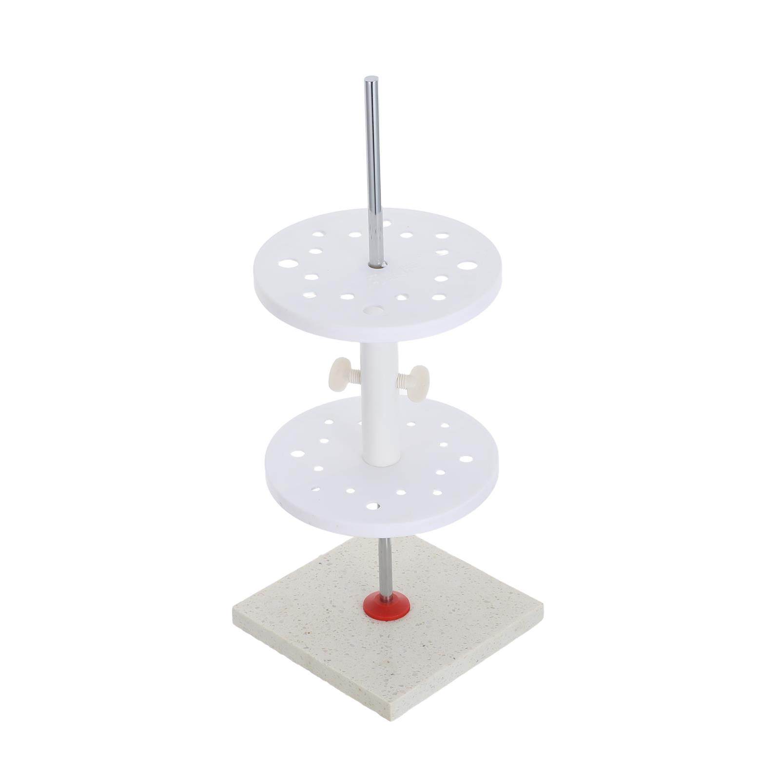 Lab Equipment - Rak Penyimpanan Pipet Marmer, Dudukan Berputar