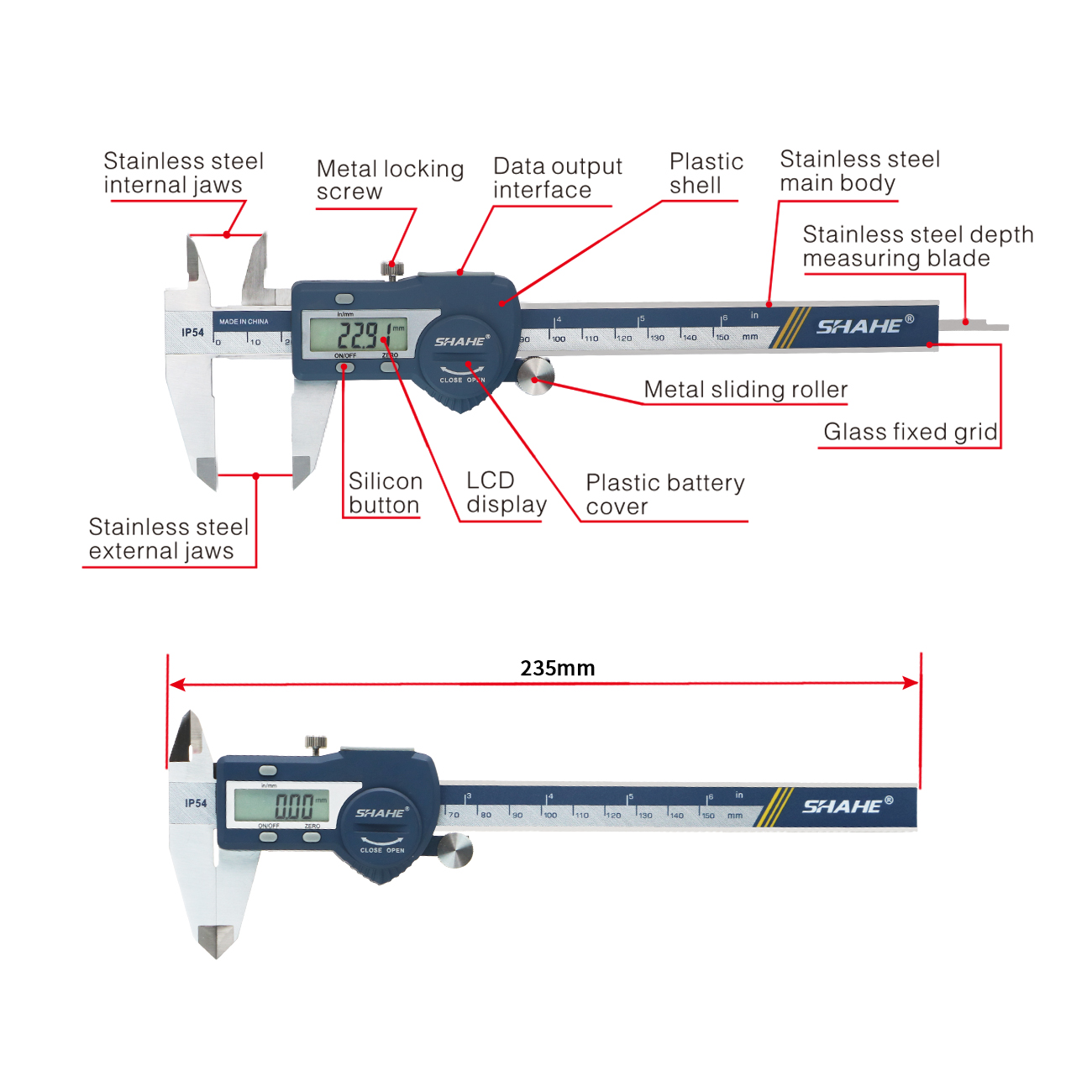 Alat Ukur Mikrometer Vernier E - Digital Caliper 150Mm Stainless Steel ulasan dan harga