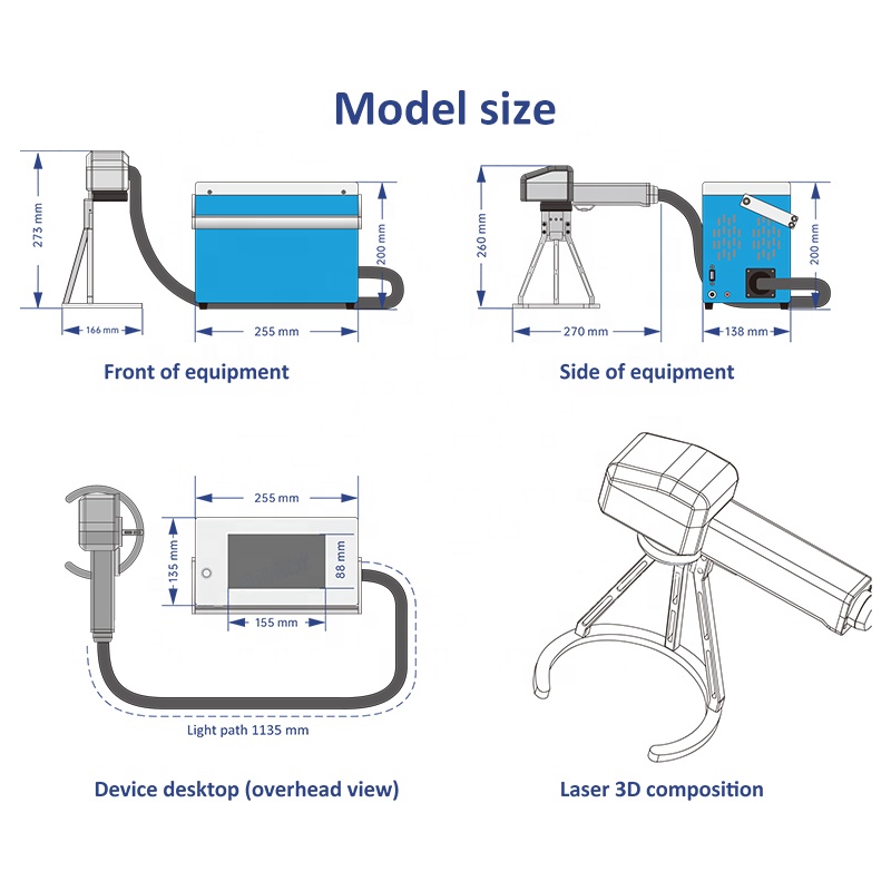 Mesin Penanda Laser Serat Mini - Fiber Laser Marking Machine 30W ulasan dan harga