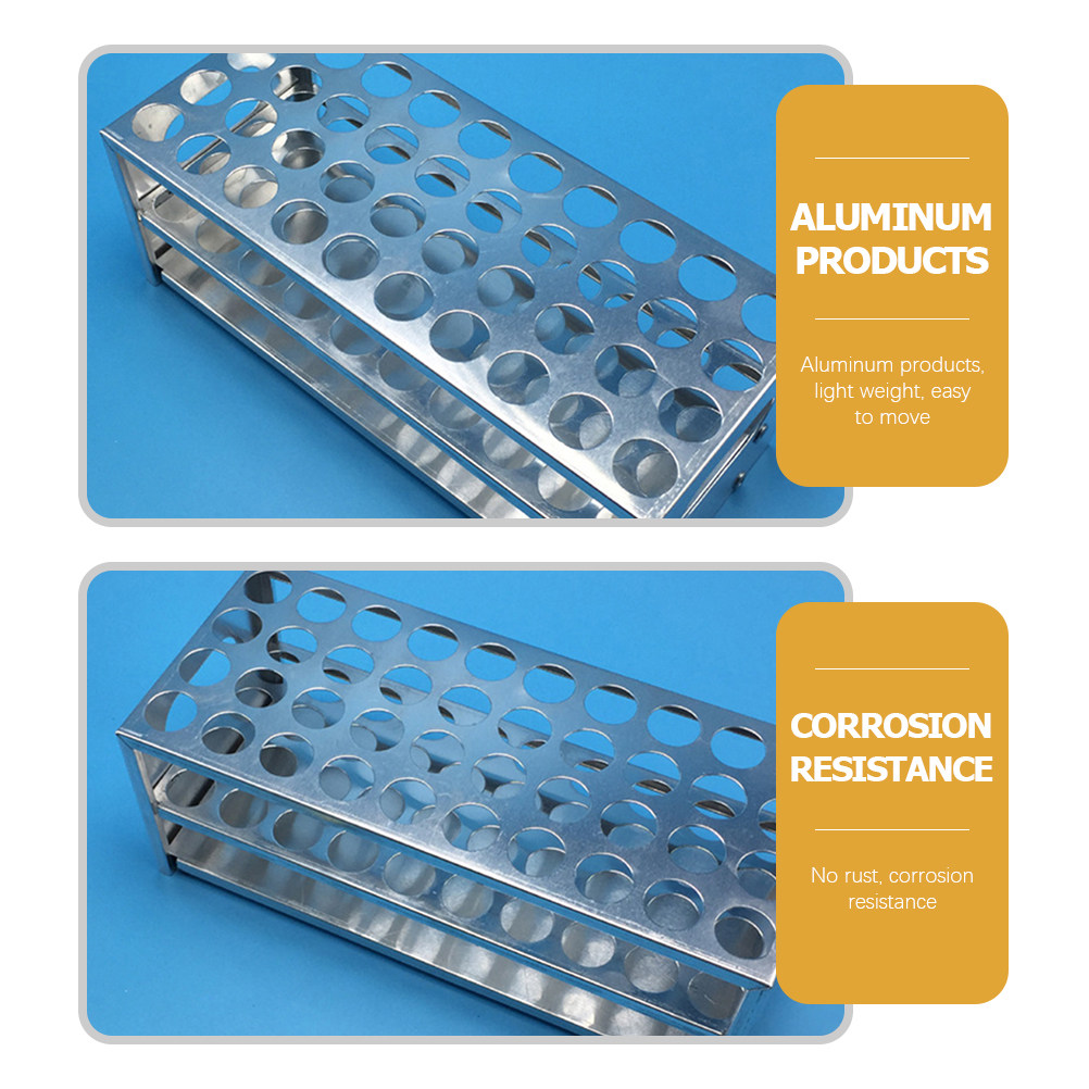 Rak Tabung Reaksi Aluminium de - Lab Equipment ulasan dan harga